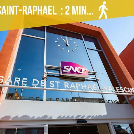 Maison Raphael - Plages, Et Gare A Pied Apartahotel Saint-Raphaël